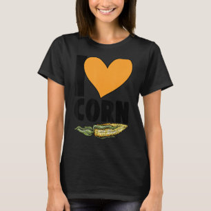 T-shirt I Love Corn Grain Kernel Maize Corn Farmer