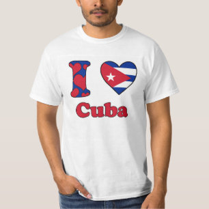 T-shirt I love Cuba