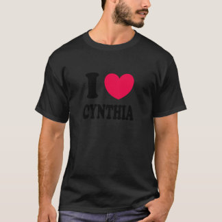 T-shirt I Love Cynthia