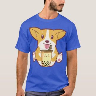 T-shirt I Love Dogs and Boba Milk Tea