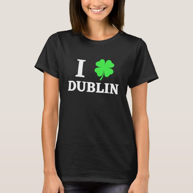 T-SHIRT I LOVE DUBLIN (Devant)