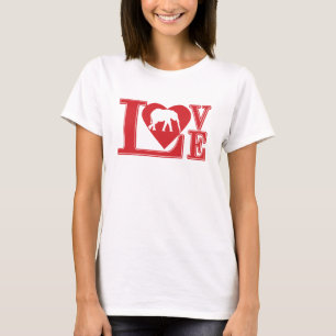 T-shirt I Love Elephants