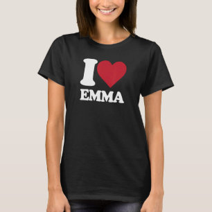 T-shirt I Love Emma - I heart Emma
