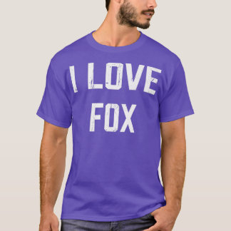 T-shirt I Love Fo Famille Fils Fille Garçon Fille Nom du b