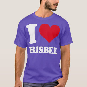 T-shirt I Love Frisbee Disc Golf1