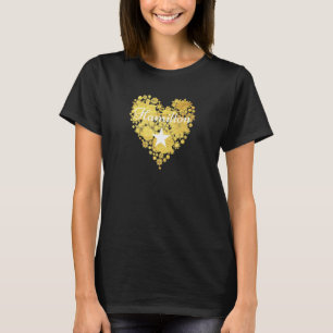 T-shirt I Love Hamilton Heart For Teenage Girl Youth Women
