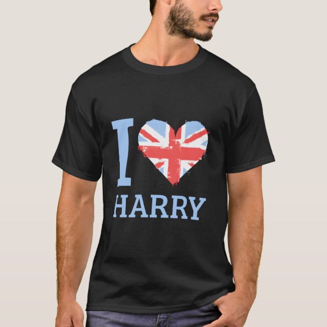 T-shirt I Love Harry (Devant)
