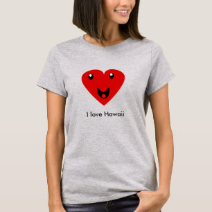 T-shirt I love Hawaii