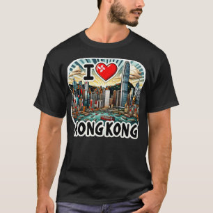 T-shirt I Love Hong Kong 10