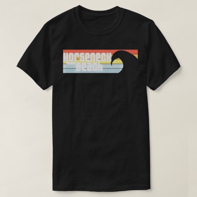 T-shirt I Love Horseneck Beach Massachusetts MA Beach Wave (Design devant)