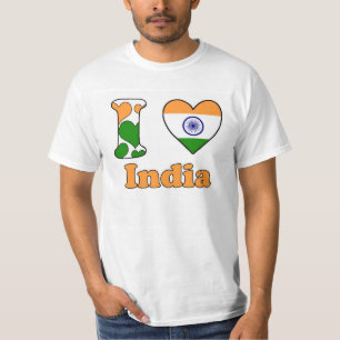 T-shirt I love India