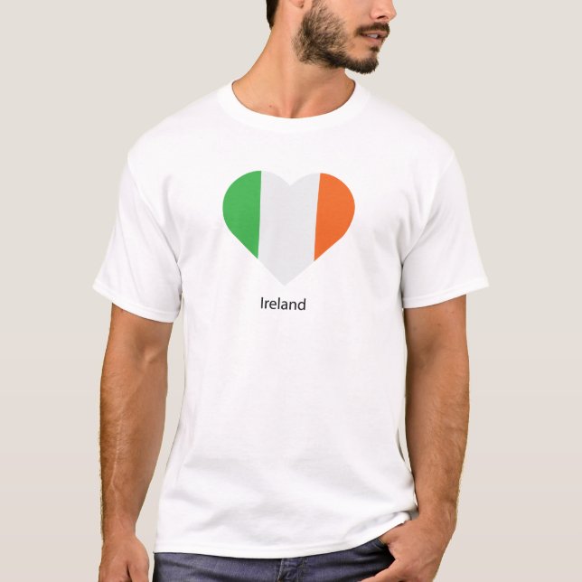 T-shirt I Love Ireland (Devant)