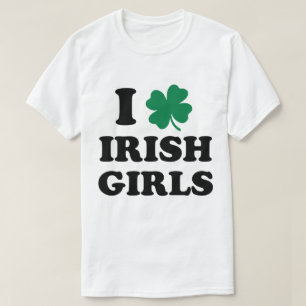 T-shirt I Love Irish Girls Shirt