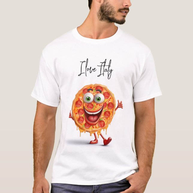 T-shirt I love Italy (Devant)