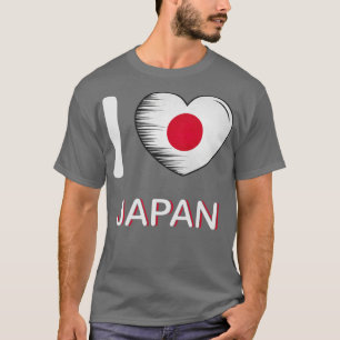 T-shirt I Love Japan My Home My Country 23