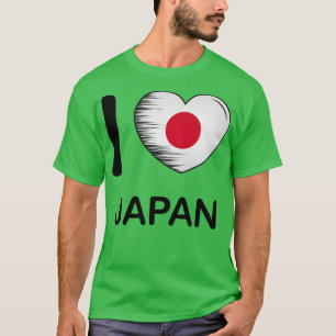 T-shirt I Love Japan My Home My Country 6