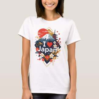 T-shirt I Love Japan T Shirt - 'I ♥ Japan'