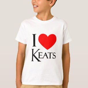T-shirt I Love Keats