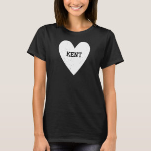 T-shirt I Love Kent Washington Tourist Wa Traveler Keepsak