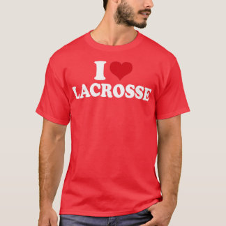 T-shirt I Love Lacrosse1