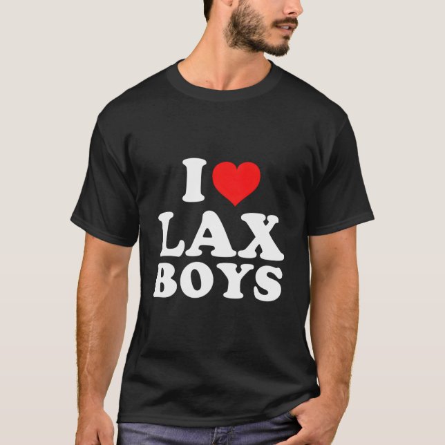 T-shirt I Love Lax (Devant)