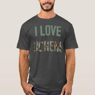 T-shirt I Love Lichens 