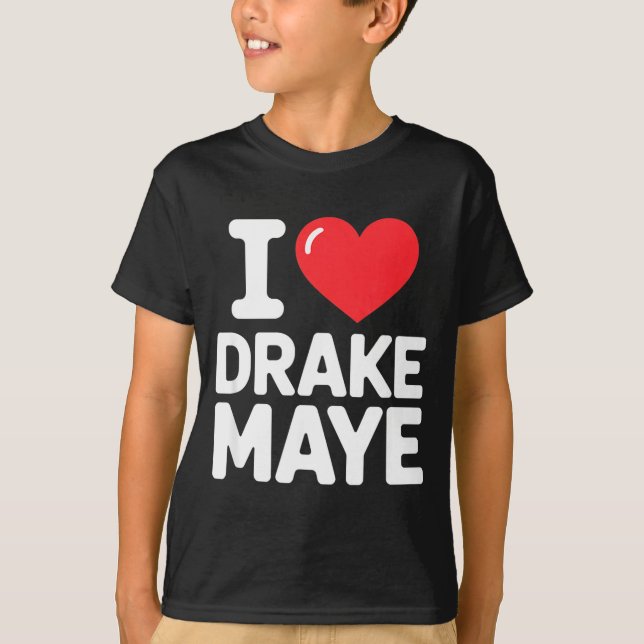 T-shirt I Love Maye  (Devant)