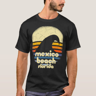 T-shirt I Love Meico Beach Florida Ocean Wave FL 