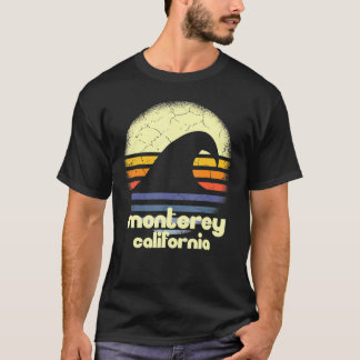 T-shirt I Love Monterey Beach California Ocean Wave CA