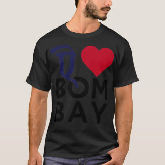 T-shirt I love Mumbai Bombay Mumbaikar Maharashtra Design