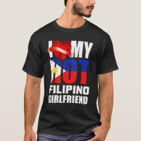 I Love My Crazy Filipino Girlfriend Crystal Heart