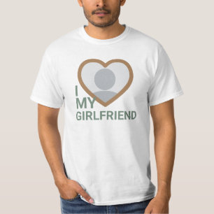 T-shirt I Love My Girlfriend Photo