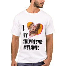 I Love My Girlfriend photo personnalisée