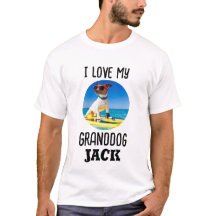 I Love My GranDdog Personnalisé Photo Animaux