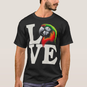 T-shirt I Love My Parrot - Propriétaire de perroquets Ois