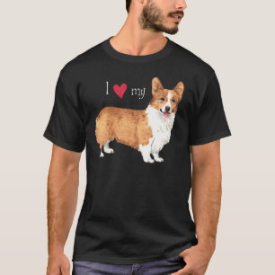 T-shirt I Love my Pembroke Welsh Corgi