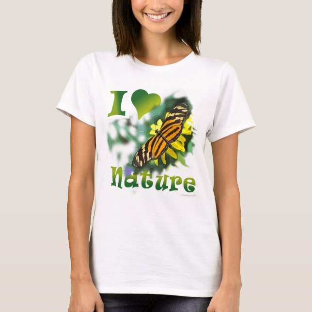 T-shirt I Love Nature (Devant)