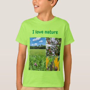 T-shirt I Love Nature Kids