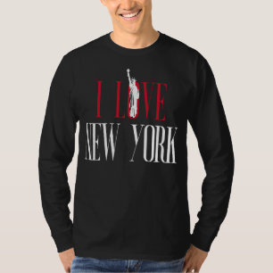 T-shirt I Love New York avec Statue de la Liberté