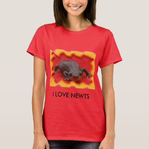 T-shirt I Love Newts