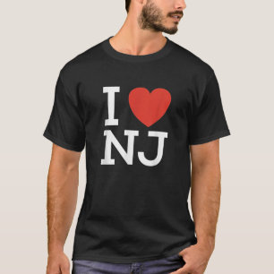 T-shirt I Love NJ Heart for New Jersey Lovers4png4