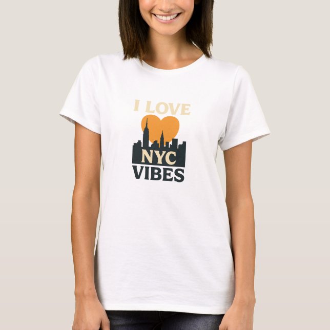 T-shirt I Love NYC Vibes (Devant)