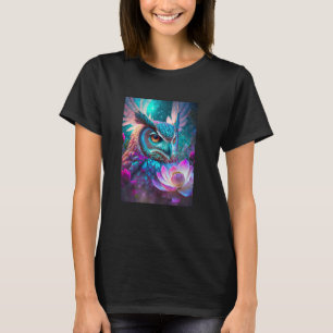T-shirt I Love Owls, Chouette de l'astronaute Cool