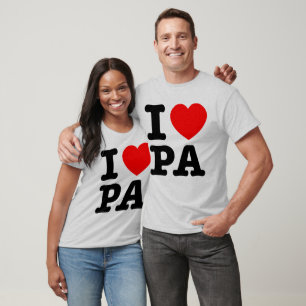 T-shirt I LOVE PA Pennsylvanie
