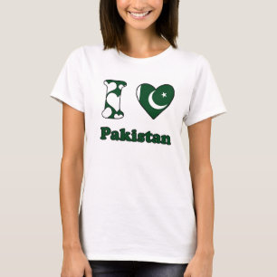 T-shirt I love Pakistan