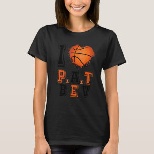 T-shirt I Love Pat Bev Basketball Pour Hommes & Femmes