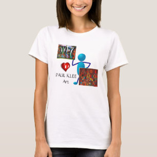 T-shirt I Love Paul Klee Art