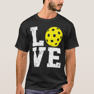 T-shirt I Love Pickleball Paddleball Pickleball Joueur