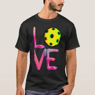 T-shirt I Love Pickleball Pickle Balls for Player