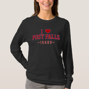 T-shirt I Love Post Falls Idaho
